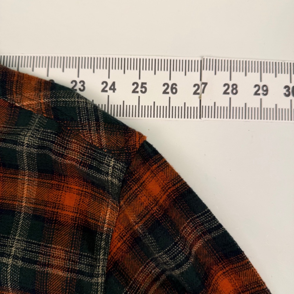 Legendary Whitetails Mens XL Shirt Flannel Red Green Plaid Corduroy Trim‎ - Picture 7 of 12